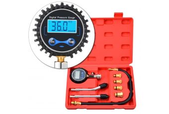 Set of compression gauges 8pcs (digital) (gasoline) (MHRA0031C)