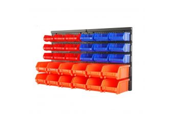 Tool storage organizer with wall-mounted board - 30 pcs. (BN-002)