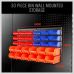 Tool storage organizer with wall-mounted board - 30 pcs. (BN-002)