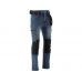 Stretch jeans trousers dark blue size l (YT-79052)
