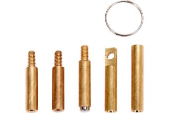 Набор из 5 латунных магнитных наконечников, предназначенных для крепления к лебедке (YT-23201)