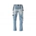 Jeans stretch work trousers size m (YT-79071)