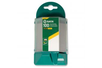 Лезвие для трапециевидного ножа 19x60 мм (100 шт.) (ST93435A)