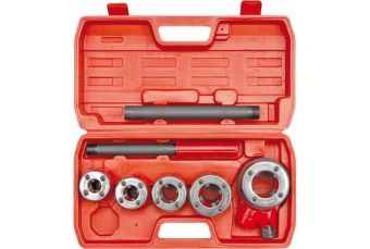 Pipe Threading Set | 3/8 "- 1.1/4" | 5 pcs. (EQ-7629)