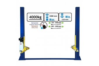 Гидравлический двухколонный подъемник с механическими предохранительными замками, 4,0 т - 4,0 т, 220 В(QJY40DQ220V)