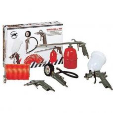 Набор инструментов для сжатого воздуха 5шт (AK04)