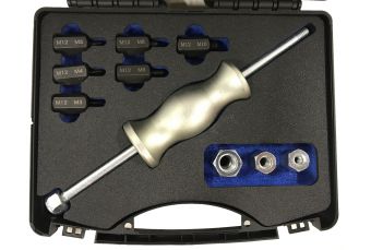 Набор из 10 скользящих молотков с адаптерами. (SH10A)