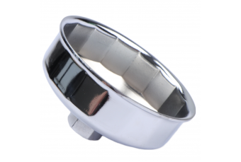 Eļļas filtra galviņa - 73-74 mm, 14 stūru (1/2), niķelēta(CL709113)