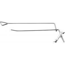 Крючок для демонстрационной стойки с закрывающимся креплением | 200 x 4,8 мм (89906)
