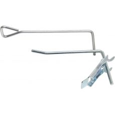 Крючок для демонстрационной стойки с защелкой | 100 x 4,8 мм (89927)