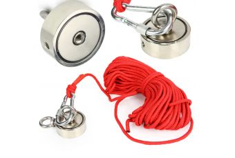 Поисковый магнит двухсторонний, сила сц. 180кг (M66860)