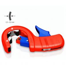 Cauruļu griezējs bieziem plastmasas cauruļvadiem 32–50 mm KNIPEX DPT50 (902302BK)