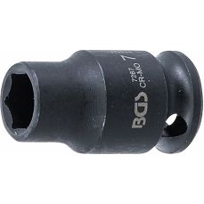 Ударная головка, шестигранник | Привод 6,3 мм (1/4 дюйма) | 7 мм (7287)