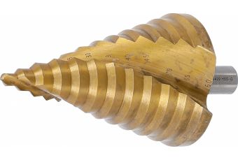 Pakāpju urbis | titāna nitrīds | Ø 6 - 60 mm (74429)