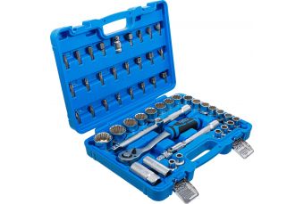 Набор головок 12-гранных | Привод 12,5 мм (1/2") | 8 - 32 мм | 51 шт. (74509)