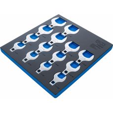 Набор рожковых ключей | 12,5 мм (1/2") привод | Дюймовые размеры | 14 шт. (74564)