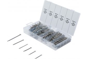 Ассортимент разъемных штифтов | Нержавеющая сталь | Ø 1,6–4,0 мм | 555 шт. (8048-1)