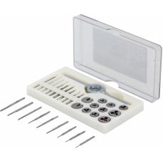 Набор метчиков и плашек | M1 - M2.5 | 31 шт. (902)