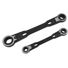 Многофункциональные ключи | двусторонний с реверсом | 4-в-1 | 2 шт. (DRW2S)