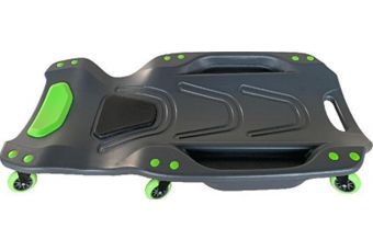 Лежак на колесах | Профи | 42 дюйма | ПНД 100% | с лотком для инструментов (PC42T)