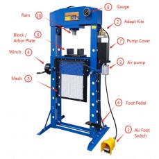 Гидравлический пресс | передвижные | 30 тонн | Тип Plus (SP30P)
