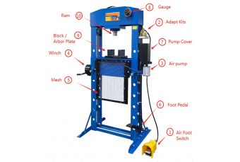 Гидравлический пресс | передвижные | 30 тонн | Тип Plus (SP30P)