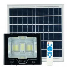 Autonomous lamp with a power of 200 W with a solar panel and light sensor (LU42200W)