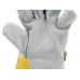 Cow split leather gloves size 10 (74005)