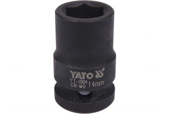 Hexagonal impact socket 1/2'' 14mm (YT-1004)