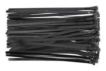 Releasable cable ties 7,6x250mm 50pcs black (YT-70674)