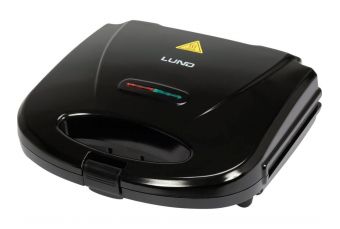 Sandwich maker 750w, grill plate, black (67528)