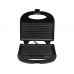 Sandwich maker 750w, grill plate, black (67528)