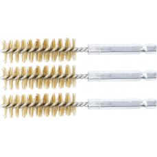 Латунная щетка | 15 мм | Привод 6,3 мм (1/4 дюйма) | 3 шт. (3078-15-М)