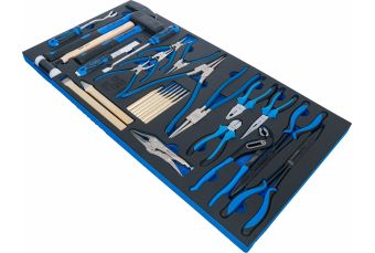 Tool Tray XL: Hammer, Pliers and Chisel Set | 28 pcs. (4793)