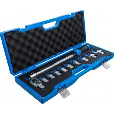 Комплект динамометрического ключа | Динамометр | 40 - 210 Нм | 11 шт (7193)