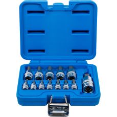 Комплект насадок | 6,3 мм (1/4) / 10 мм (3/8 дюйма) / 12,5 мм (1/2 дюйма) | Шестигранник 2 - 14 мм | 13 шт. (74257)