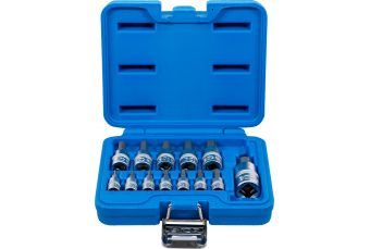 Комплект насадок | 6,3 мм (1/4) / 10 мм (3/8 дюйма) / 12,5 мм (1/2 дюйма) | Шестигранник 2 - 14 мм | 13 шт. (74257)