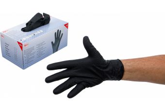 Vienreizējā cimdu kaste | Nitrils | ar papildu satvērienu | Izmērs L | 100 gb (74669)