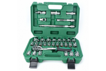 1/2'' Galvas komplekts 32gab. (6 stūri.) (12 stūri.) (CL106732)