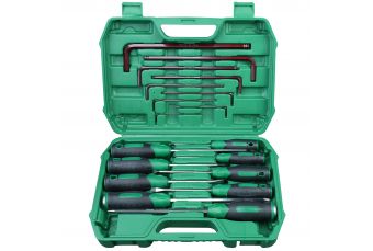 Set of screwdrivers 18 pcs., (flat/PH/torx) (CL504925)