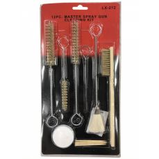 Набор для чистки пистолета-распылителя, 12 шт. (SK212)