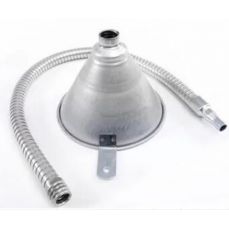 Metāla piltuve ar noņemamu elastīgu cauruli | Heavy Duty (MF350)