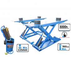 Hydraulic scissor lift with electromagnetic locking, 3.0 t - 3.0 t, 220 V (PLZ30M220V)