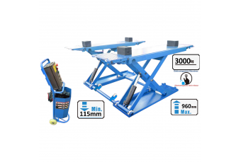 Hydraulic scissor lift with electromagnetic locking, 3.0 t - 3.0 t, 220 V (PLZ30M220V)