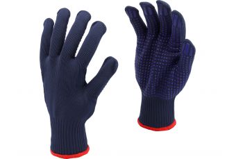 Хлопковые перчатки | синий | PSD (74104)