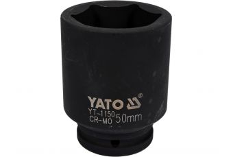 Ударная торцевая головка длинная | 20 мм (3/4") | 50 мм (YT-1150)