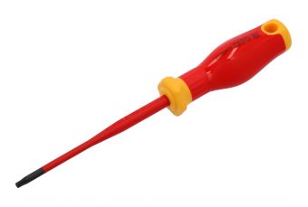 Изолированный отвертка для электриков | очень тонкий | 1000В | T15X100 мм (YT-282670)