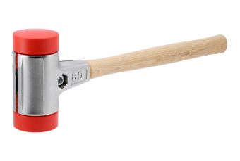 Молоток для укладки брусчатки | Ручка из гикори | Ø 80 мм | 2870 г (YT-45484)