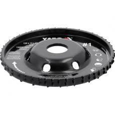 Диск-фреза шлифовальный выпуклый 120х12 мм №1 для УШМ (YT-59182)