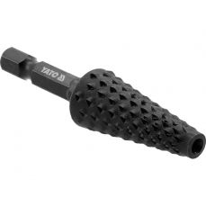 Rotējoša raspa koksnei 15mm sešstūris (YT-61740)